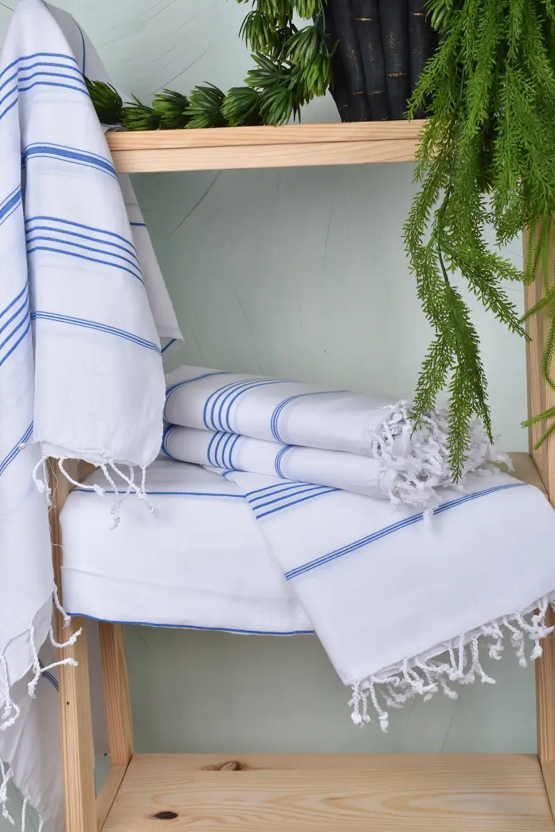 Best Friend Gift, 70x40 Cotton Striped Towel, Turkish Towel USA, Custom Towel Beach, Kids Beach Towel, Merry Christmas Gifts, Monogram Turkish Towel - 6