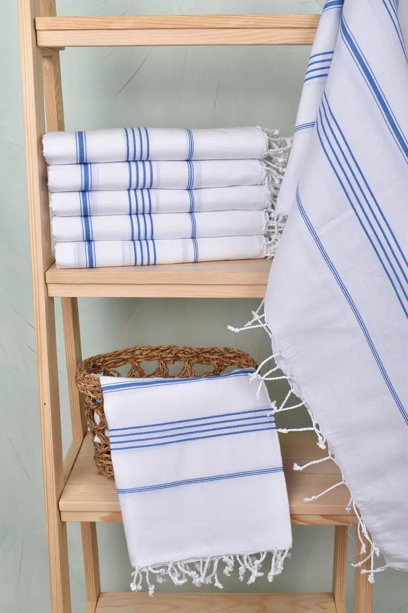 Best Friend Gift, 70x40 Cotton Striped Towel, Turkish Towel USA, Custom Towel Beach, Kids Beach Towel, Merry Christmas Gifts, Monogram Turkish Towel - 3