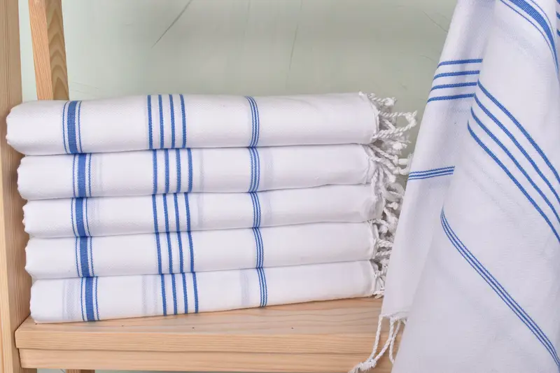 Best Friend Gift, 70x40 Cotton Striped Towel, Turkish Towel USA, Custom Towel Beach, Kids Beach Towel, Merry Christmas Gifts, Monogram Turkish Towel - 1