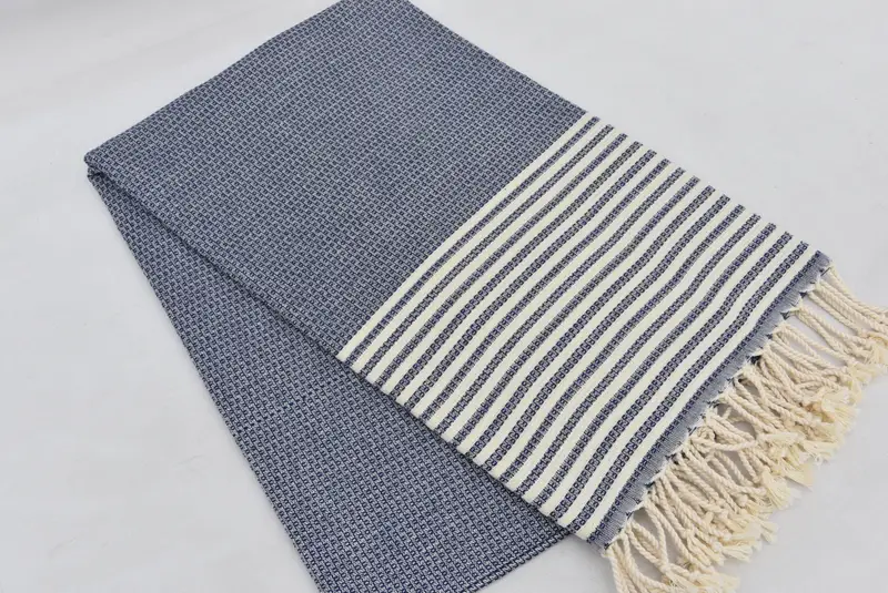 Wedding Favors, Xmas Gifts, Embroidered Beach Towel, Sand-free towel, 68x40 Cotton Striped Towel, Bridal Shower Favors, Personalized Towel Gift - 4