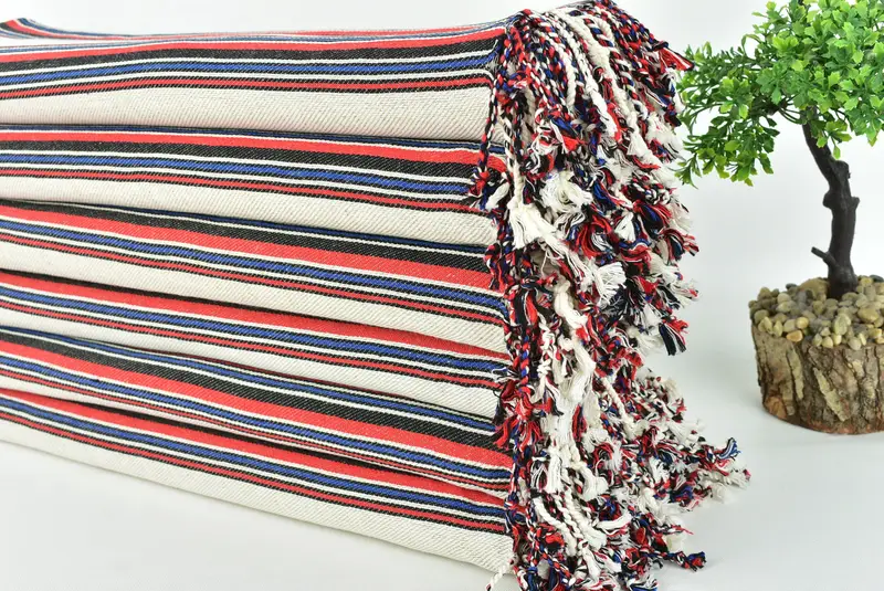 Scarf Towel, Personalized Wedding Gift, Organic Turkish towel, 70x38 Cotton Striped Towel, Personalized Gift For Him, Personalized Gifts - 3