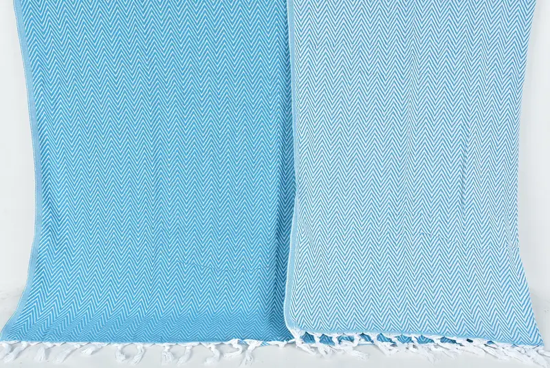 96x80 Cotton Chevron Towel, Throw Blanket, Bachelor Party Favors, Turkish Towel Beach Blanket, Bachelorette Party Favors, Personalized Gifts - 7