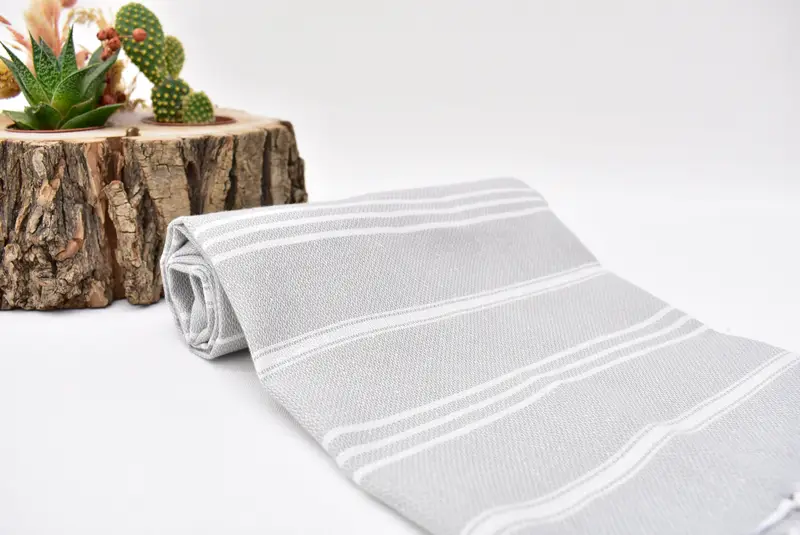 Spa Towel, Personalized Gifts, Bridesmaid Gift Towel, Personalized Hand Towel, Personalized Kitchen Towel, Gift For Him, 40x24 Cotton Striped Towel - 7
