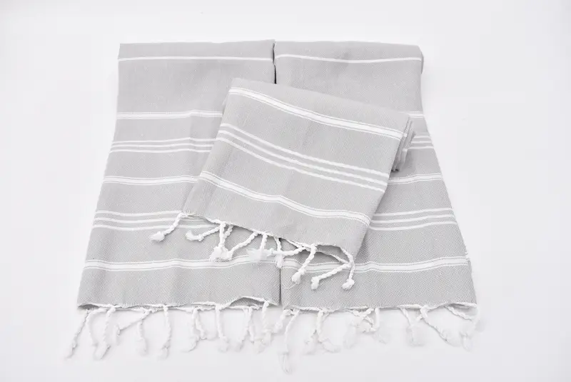 Spa Towel, Personalized Gifts, Bridesmaid Gift Towel, Personalized Hand Towel, Personalized Kitchen Towel, Gift For Him, 40x24 Cotton Striped Towel - 5