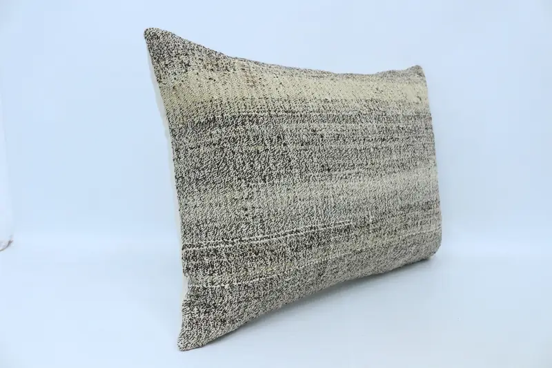 Nautical Throw Cushion Cover, 20x28 Brown Cushion Cover, Boho Pillow, Vintage Kilim Pillow, Accent Pillow Cover, Cushion Cover, Kilim Pillow - 3
