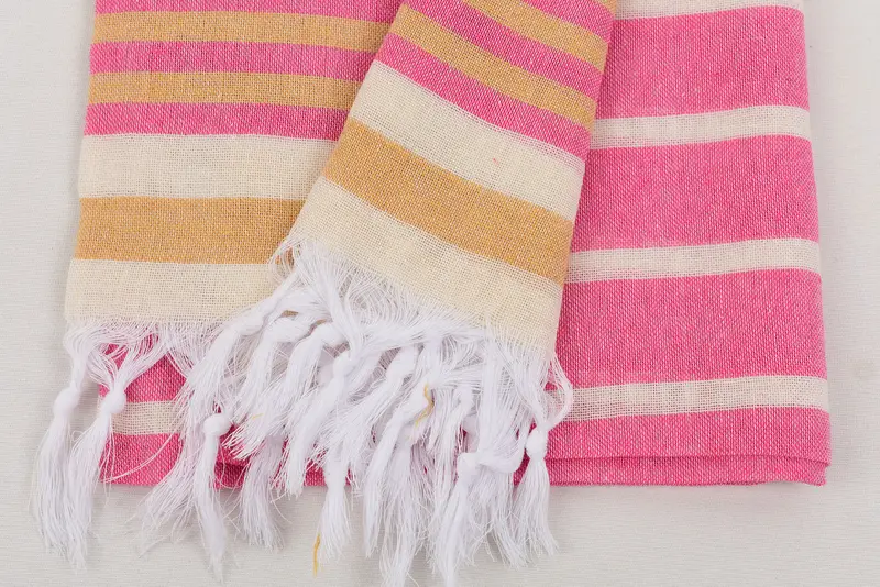 Gift For Him, Holiday Towel, Miami Bachelorette Party Favors, Turkish bath towel, Gift For Best Friend, 68x40 Cotton Striped Towel, Quick-dry towel - 7
