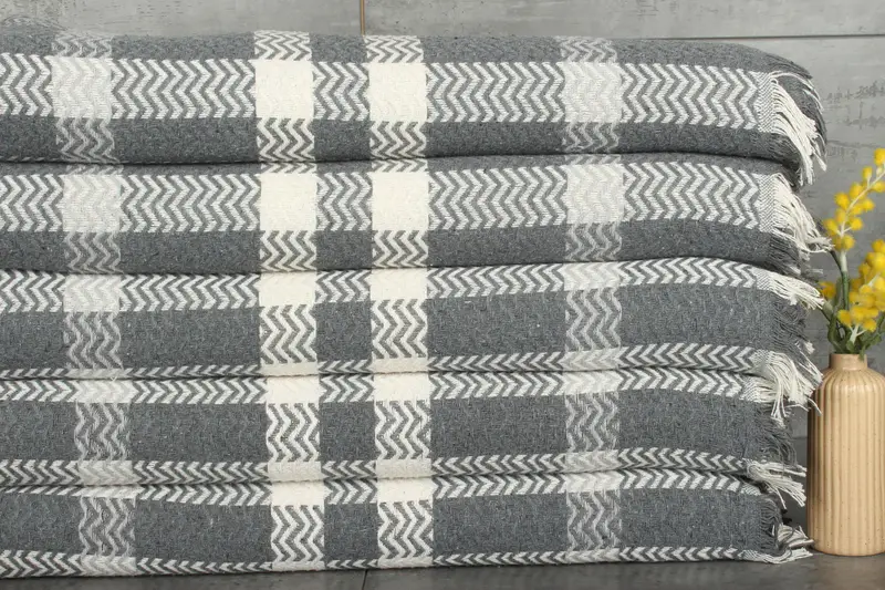 Wedding Favors, 92x80 Cotton Striped Towel, Bridesmaid Gifts, Beach Wedding Favor, Wedding Hand Made Gift, Quenn Bedspread, Throw Blanket Couch - 1