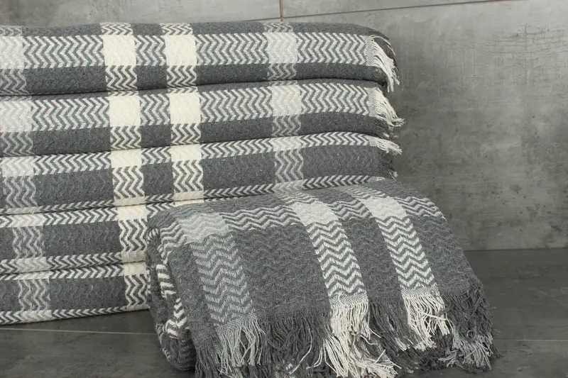 Wedding Favors, 92x80 Cotton Striped Towel, Bridesmaid Gifts, Beach Wedding Favor, Wedding Hand Made Gift, Quenn Bedspread, Throw Blanket Couch - 2