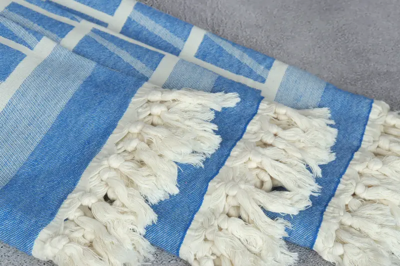Personalized Gift, Embroidered Turkish Towel, Organic towel, Holiday Towel, Personalized Turkish Towel, Gift For Bride, 70x34 Cotton Patterned Towel - 6