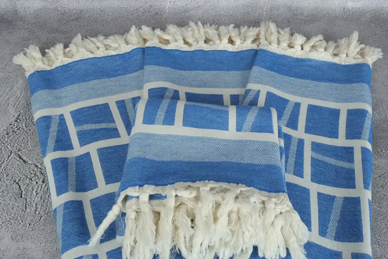 Personalized Gift, Embroidered Turkish Towel, Organic towel, Holiday Towel, Personalized Turkish Towel, Gift For Bride, 70x34 Cotton Patterned Towel - 5