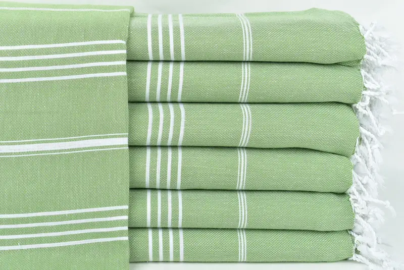 Boho Throw Blankets, 96x80 Cotton Striped Towel, Bride Gift, Turkish Tablecloth, Throw Blanket Couch, Bachelorette Party Favors, Beach Wedding Favor - 1