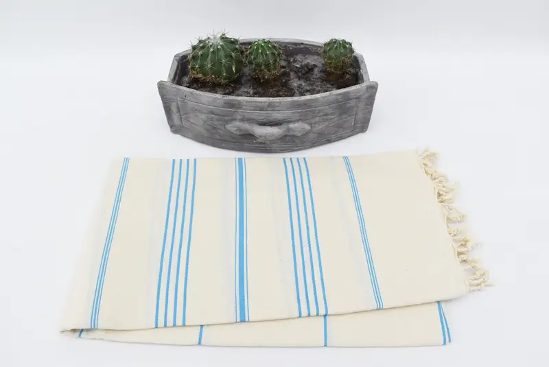 Gift For Him, Beach Towel Bulk, 70x40 Linen Striped Towel, Bridal Shower Favors, Valentines Gift, Personalized Turkish bath towel for home decor - 3