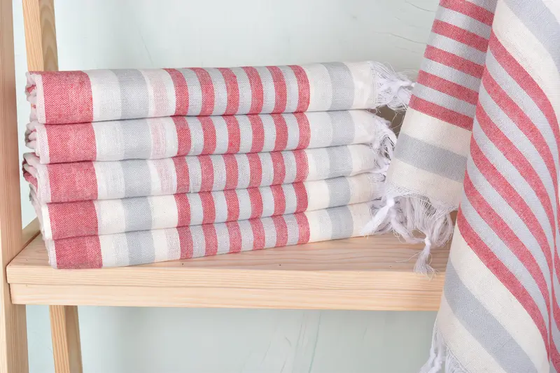 Grandma Gift, Custom Towel, 68x40 Cotton Striped Towel, Beach Towel Gift, Turkish Beach Towel Monogram, Absorbent Turkish towel, Turkish Towel Bulk - 1