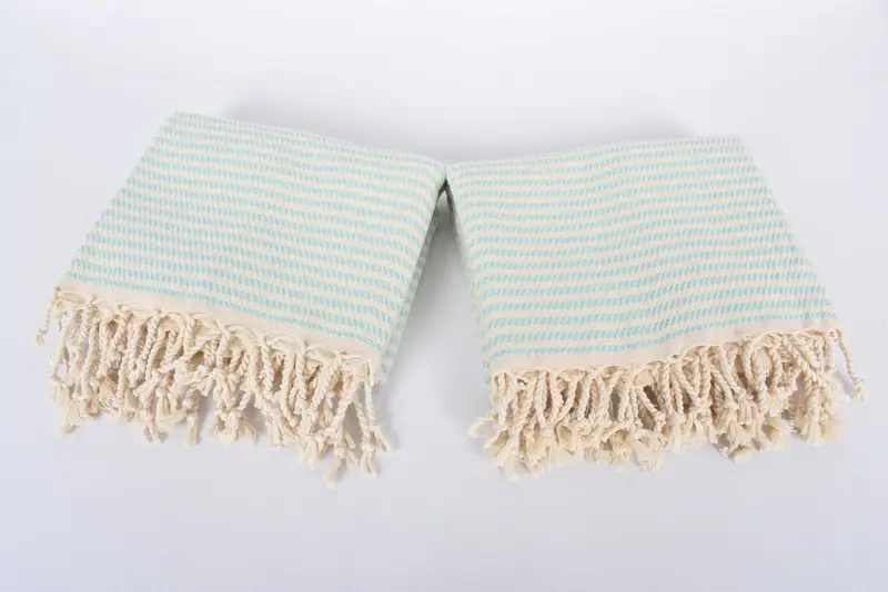 Lightweight Turkish towel, 70x40 Cotton Polka Dot Towel, Custom Towel Beach, Handmade Gift, Bachelor Gift, Peshtemal Towel, Handwoven Turkish Towel - 6