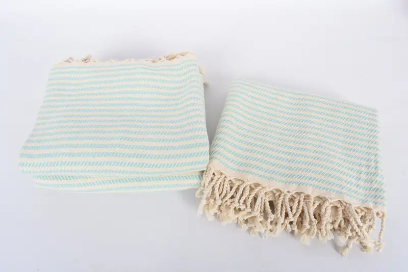 Lightweight Turkish towel, 70x40 Cotton Polka Dot Towel, Custom Towel Beach, Handmade Gift, Bachelor Gift, Peshtemal Towel, Handwoven Turkish Towel - 7