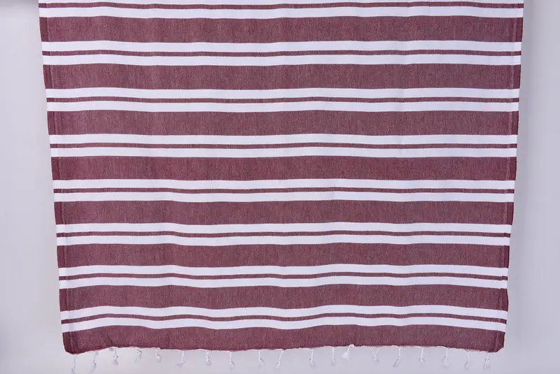 Wedding Favors, 70x40 Cotton Striped Towel, Sand-free towel, Lightweight Turkish towel, Best Friend Christmas Gift, Miami Bachelorette Party Favors - 8