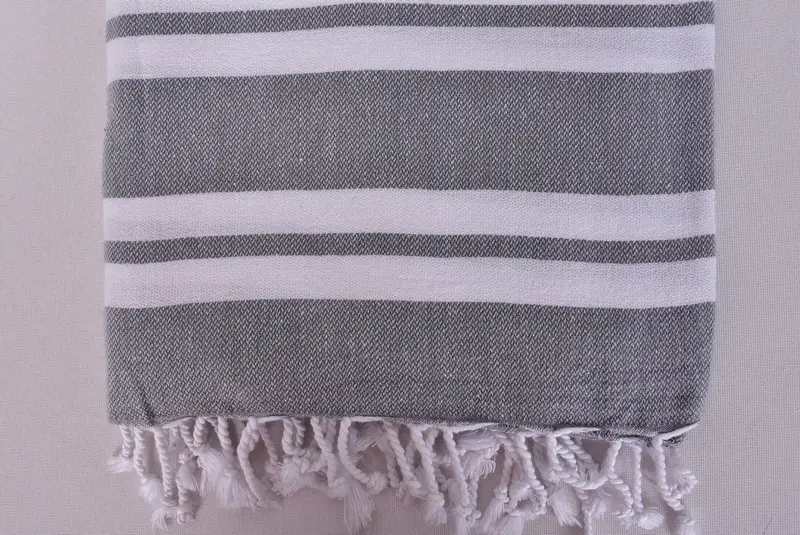 Wedding Favors, 70x40 Cotton Striped Towel, Sand-free towel, Lightweight Turkish towel, Best Friend Christmas Gift, Miami Bachelorette Party Favors - 7