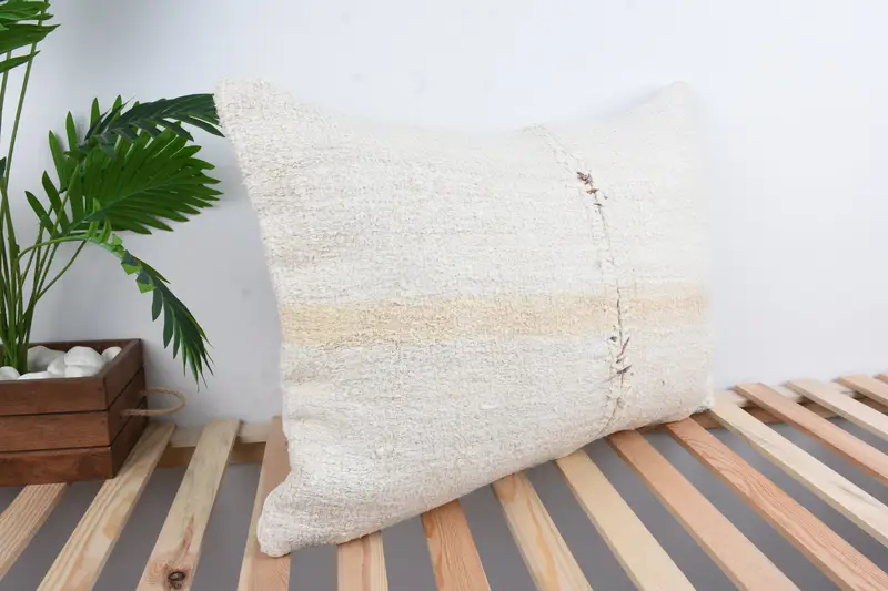 Personalized Gift Pillow Pillow, 20x28 White Pillow Cover, Turkish Pillow, Pillow Case, Rustic Pillow Cover, Kilim Pillow Cover, Gift Pillow - 4