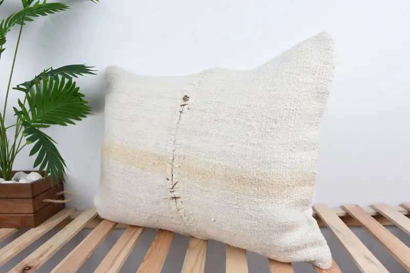 Personalized Gift Pillow Pillow, 20x28 White Pillow Cover, Turkish Pillow, Pillow Case, Rustic Pillow Cover, Kilim Pillow Cover, Gift Pillow - 5