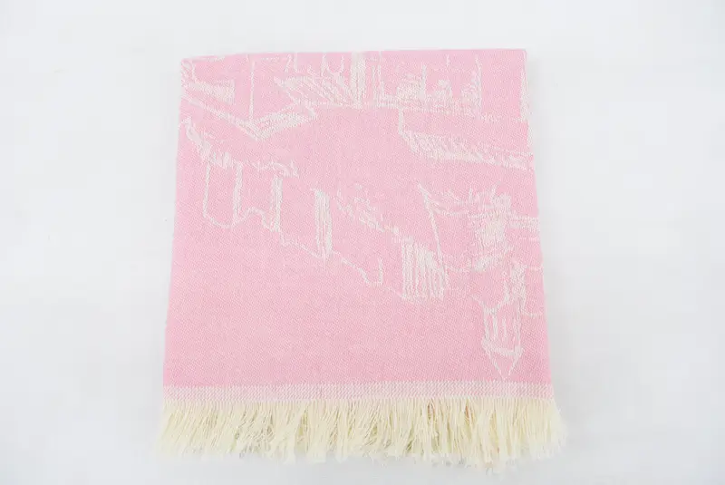 Personalisierte Geschenke, Hauswärmungsgeschenke, Hochzeitsbevorzugungen, 28x20 Baumwolllandschaft gemustertes Handtuch, Monogrammküchentuch, Personalized Gift für sie - 6