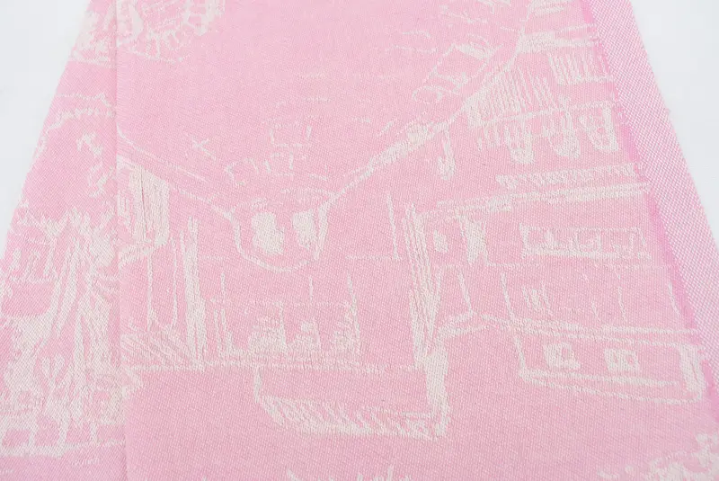 Personalisierte Geschenke, Hauswärmungsgeschenke, Hochzeitsbevorzugungen, 28x20 Baumwolllandschaft gemustertes Handtuch, Monogrammküchentuch, Personalized Gift für sie - 8