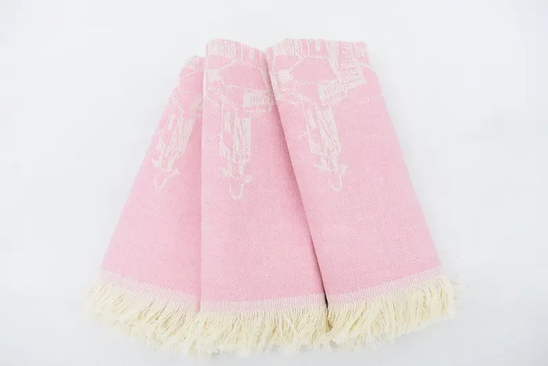 Personalisierte Geschenke, Hauswärmungsgeschenke, Hochzeitsbevorzugungen, 28x20 Baumwolllandschaft gemustertes Handtuch, Monogrammküchentuch, Personalized Gift für sie - 4