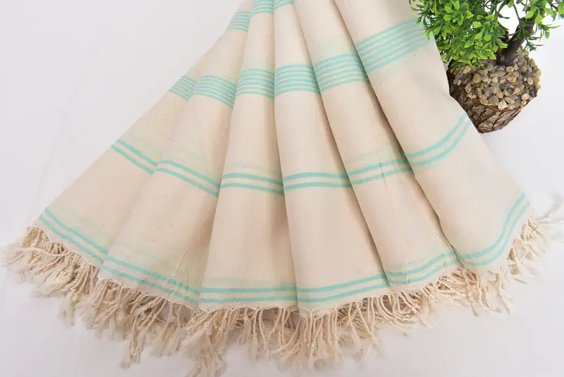 Soft and absorbent Turkish towel, 80x36 Cotton Striped Towel, Custom Gift, Wedding Gift Ideas, Personalized Beach Towel, Bridal Shower Favors - 4