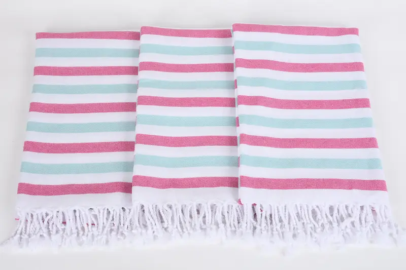 Bachelorette Party Gifts Bridesmaids, Valentines Gift, 70x40 Cotton Striped Towel, Spa Towel, Turkish Towel Beach, Beach Size Towel, Organic towel - 7