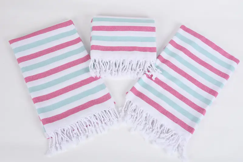 Bachelorette Party Gifts Bridesmaids, Valentines Gift, 70x40 Cotton Striped Towel, Spa Towel, Turkish Towel Beach, Beach Size Towel, Organic towel - 6