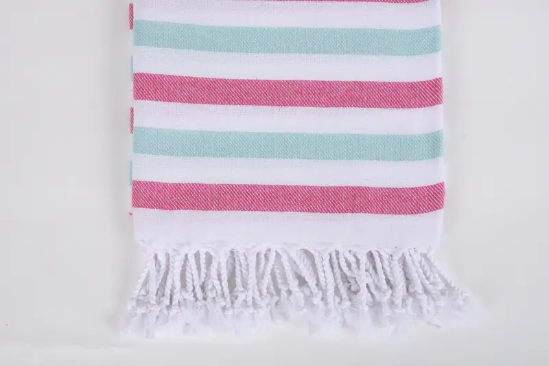 Bachelorette Party Gifts Bridesmaids, Valentines Gift, 70x40 Cotton Striped Towel, Spa Towel, Turkish Towel Beach, Beach Size Towel, Organic towel - 3