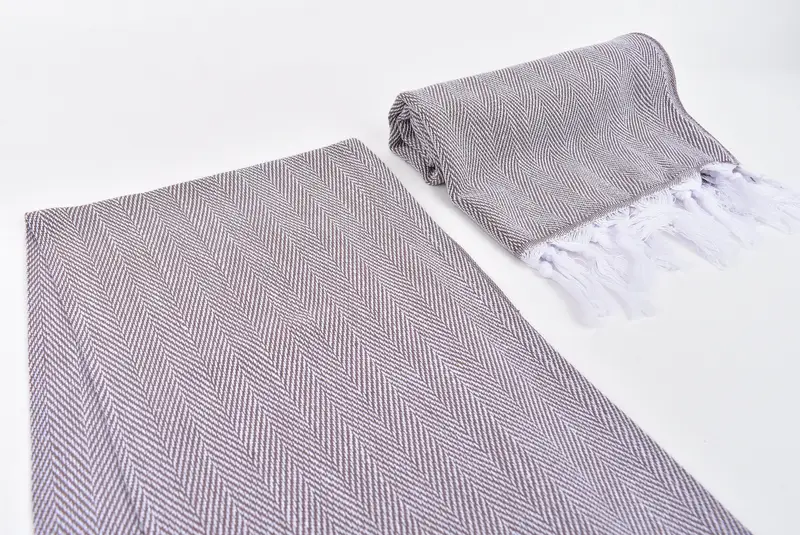 Personalized Gifts, Personalized Gift, 36x18 Cotton Herringbone Towel, Xmas Gifts, Custom Hand Towel, Bachelorette Favor, Wedding Gift Kitchen Towel - 7