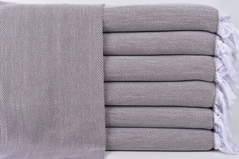 Personalized Gifts, Personalized Gift, 36x18 Cotton Herringbone Towel, Xmas Gifts, Custom Hand Towel, Bachelorette Favor, Wedding Gift Kitchen Towel - 1