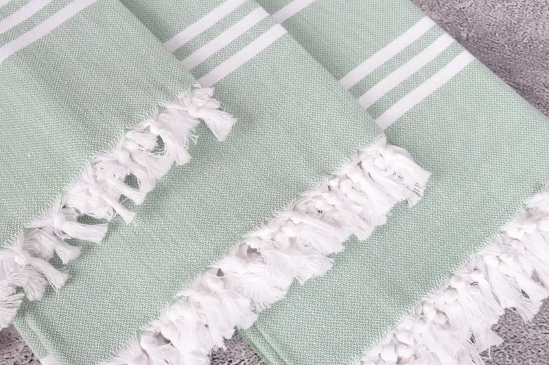 Quick-Dry Beach Towel, 70x40 Cotton Striped Towel, Personalized Wedding Gift, Bachelor Party Favors, Personalized Beach Towel, Summer Gift Ideas - 5