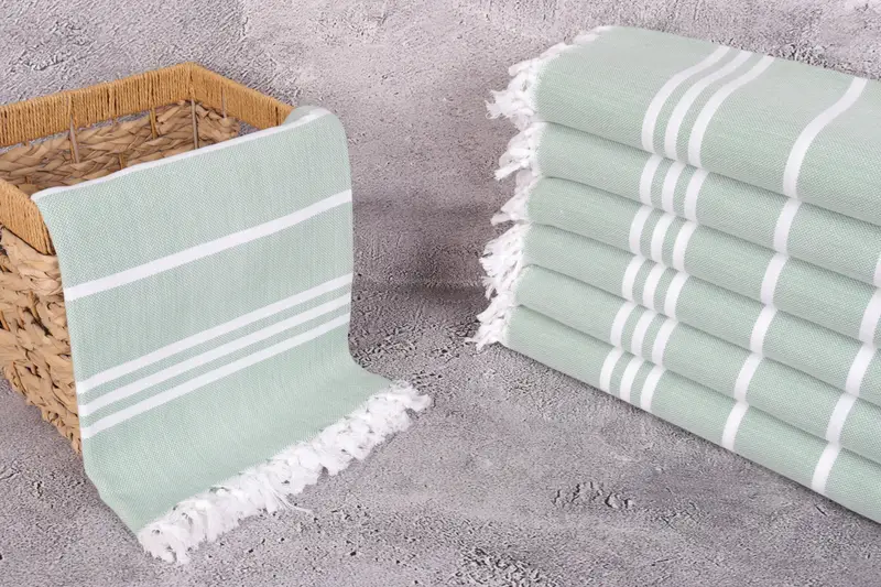 Quick-Dry Beach Towel, 70x40 Cotton Striped Towel, Personalized Wedding Gift, Bachelor Party Favors, Personalized Beach Towel, Summer Gift Ideas - 3