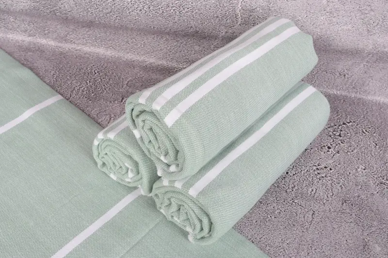 Quick-Dry Beach Towel, 70x40 Cotton Striped Towel, Personalized Wedding Gift, Bachelor Party Favors, Personalized Beach Towel, Summer Gift Ideas - 7