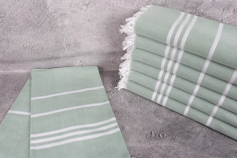Quick-Dry Beach Towel, 70x40 Cotton Striped Towel, Personalized Wedding Gift, Bachelor Party Favors, Personalized Beach Towel, Summer Gift Ideas - 2