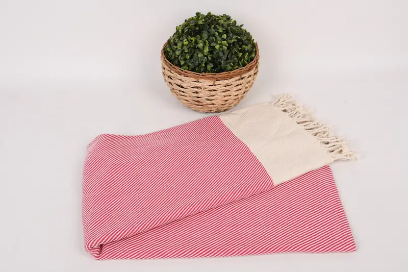 Quick-dry towel, Gift Boxes Towel, Gift For The Home Decor, Luxury Turkish Bath Towel, Wedding Favors, Gift For Her, 70x40 Cotton Striped Towel - 4
