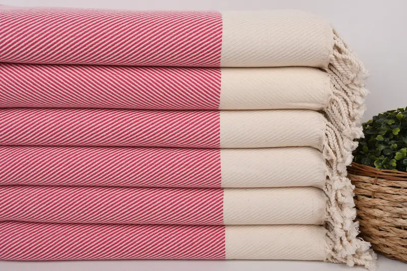 Quick-dry towel, Gift Boxes Towel, Gift For The Home Decor, Luxury Turkish Bath Towel, Wedding Favors, Gift For Her, 70x40 Cotton Striped Towel - 2
