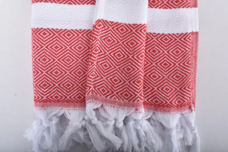 Turkish Hand Towel, 40x18 Cotton Diamond Towel, Gym Towel, Monogram Turkish Bath Towel, Monogrammed Hand Towel, Gift For Coworker, Turkish Tea Towel - 7