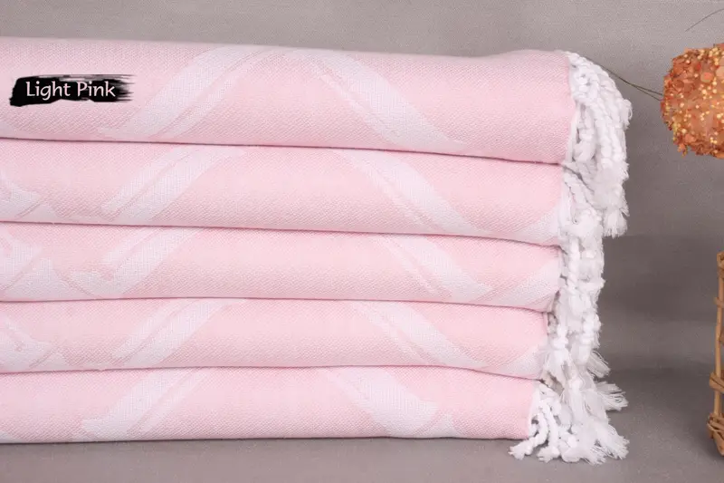 70x40 Cotton Bamboo Branch Patterned Towel, Organic towel, Turkish Towel Beach Towel, Bridesmaid Gifts Personalized, Embroidered Towel, Hammam towel - 2