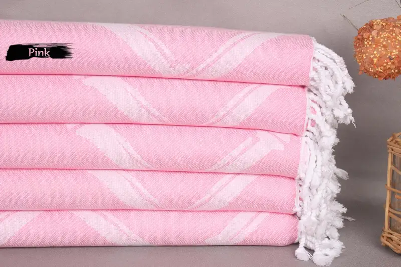 70x40 Cotton Bamboo Branch Patterned Towel, Organic towel, Turkish Towel Beach Towel, Bridesmaid Gifts Personalized, Embroidered Towel, Hammam towel - 1