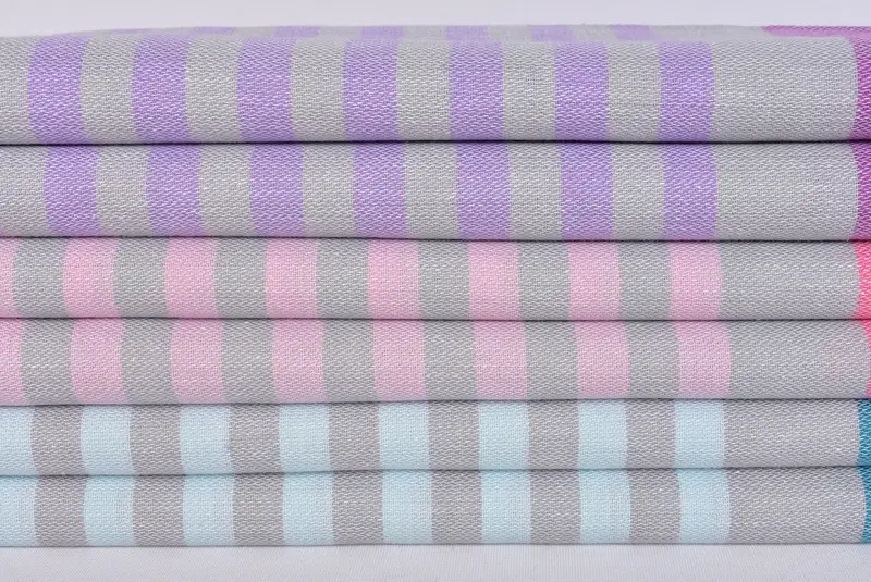 Travel Towel, 70x40 Cotton Striped Towel, Custom Bath Towel, Personalised Gift, Cotton towel, Organic towel, Beach Towel Bulk, Turkish Towel Beach - 2