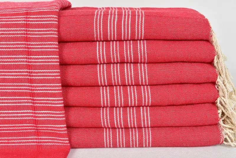 Organic Beach Towel, Valentines Gift, Turkish beach towel, Summer Gift Ideas, 70x40 Cotton Striped Towel, Bridal Shower Favors, Custom Wedding Gifts - 1