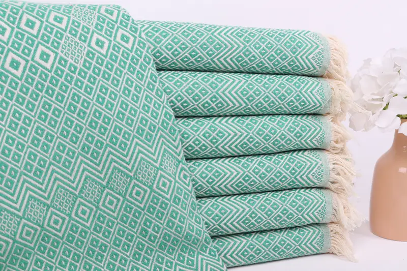 Spa Towel, Bachelor Towel, Bachelor Gifts, 70x40 Cotton Diamond Towel, Sand-free towel, Bachelorette Party Favor, Personalized Bridesmaid Gift - 1
