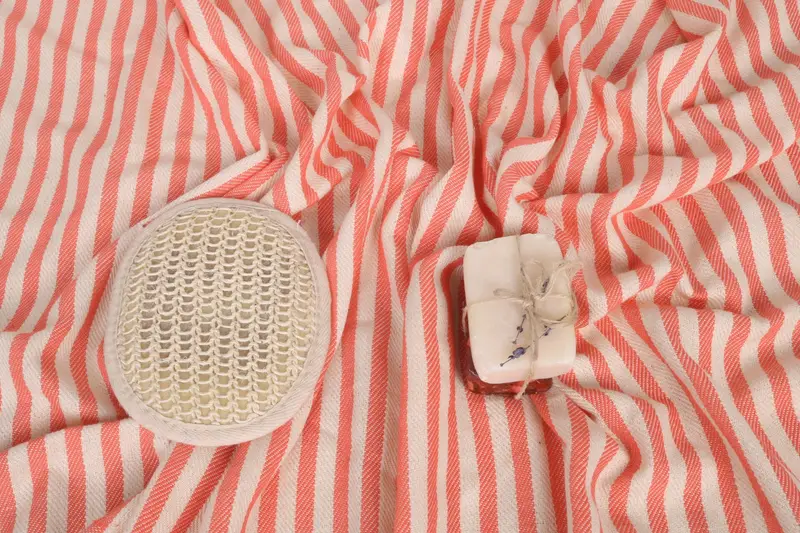Bathroom Towels, Wedding Favors, Bulk Order Towel, 40x18 Cotton Striped Towel, Bridesmaid Gifts Personalized, Small Bath Towels, Embroidery Towel - 7