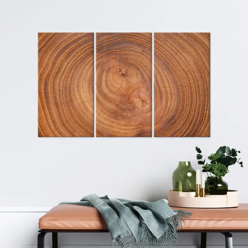 Zarif Ağaç Gövdesi Kanvas Tablo Baskı: Doğanın Huzuru Serbest Bırakıldı