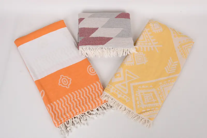 Housewarming Gift, Peshtemal Towel USA, 70x40 Cotton Set of 8 Towel, Welcome Wedding Gift, Turkish Bath Towel Set, Turkish towel, Bachelorette Gifts - 6