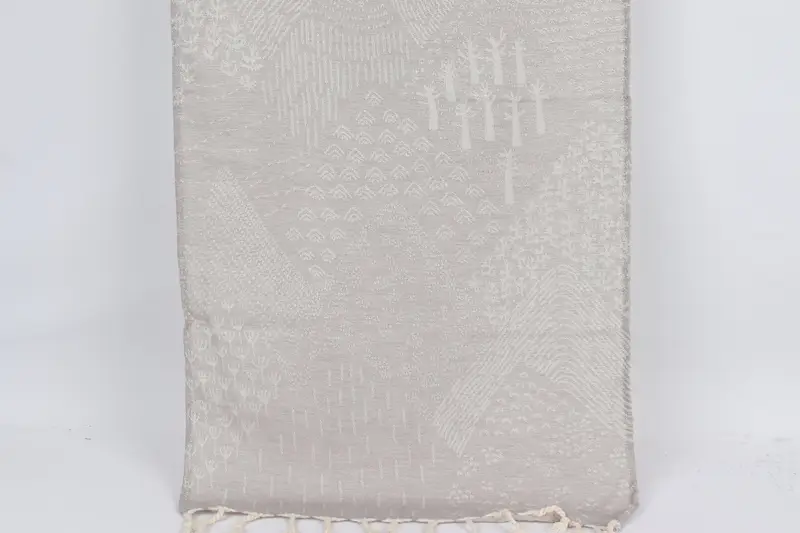 Personalized Dish Towel, Kitchen Towel, Bachelorette Towel, Wedding Gift, Monogram Dish Towel, Best Wedding Gift, 36x18 Cotton Mountain Design Towel - 1