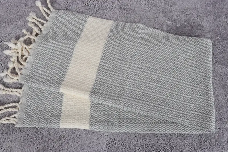 40x20 Cotton Geometric Towel, Bachelor Towel, Turkish Hand Towel, Beach Wedding Favor, Personalized Gift, Gift Towel, Monogram Kitchen Towel - 6
