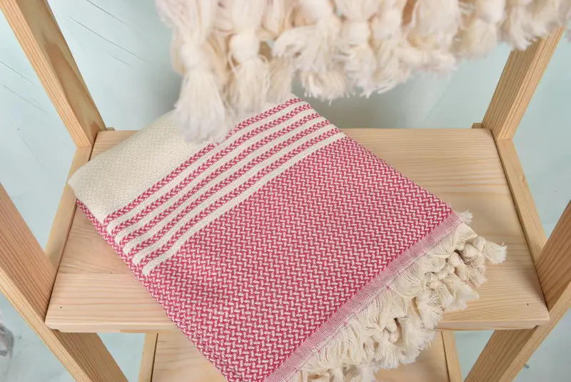 Lightweight Turkish towel, Personalized Wedding Gift, Turkish Bath Towel Set, Personalized Gift For Him, Cotton towel, 70x40 Cotton Striped Towel - 5
